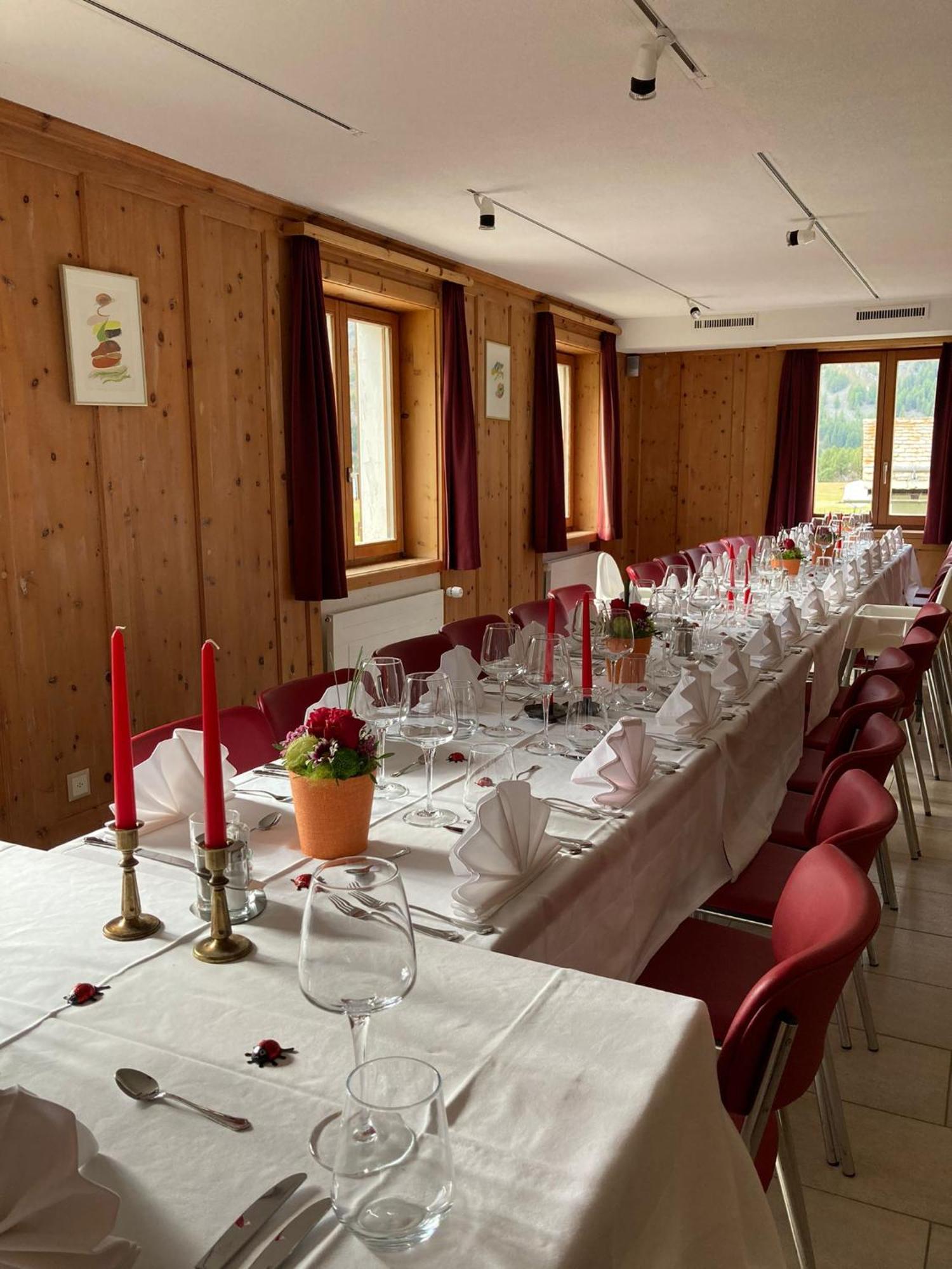Hotel Ristorante Lagrev Maloja Exterior photo